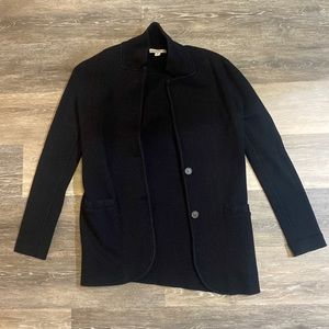J Crew Mercantile Black Sweater Blazer